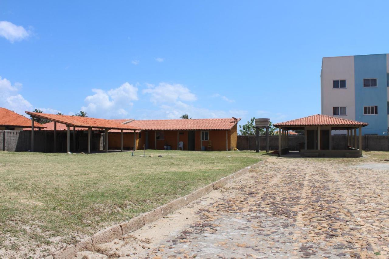 Apartamento De Frente Para O Mar Em Luis Correia Bagian luar foto