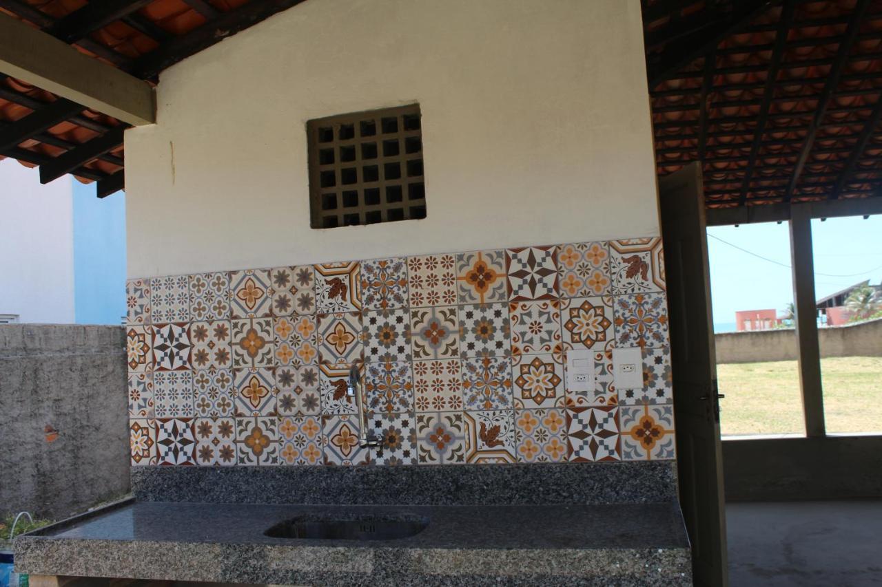 Apartamento De Frente Para O Mar Em Luis Correia Bagian luar foto